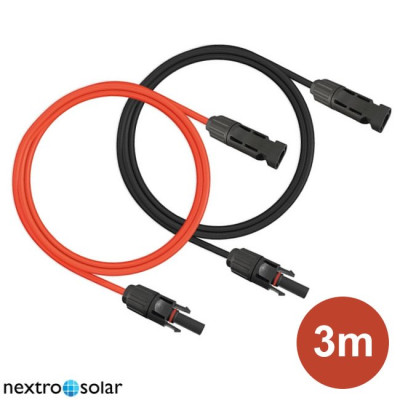 Stäubli MC4 vorgefertigtes Kabel 2m