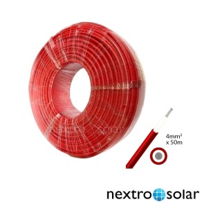 Solarkabel 4mm² 50m - rot 